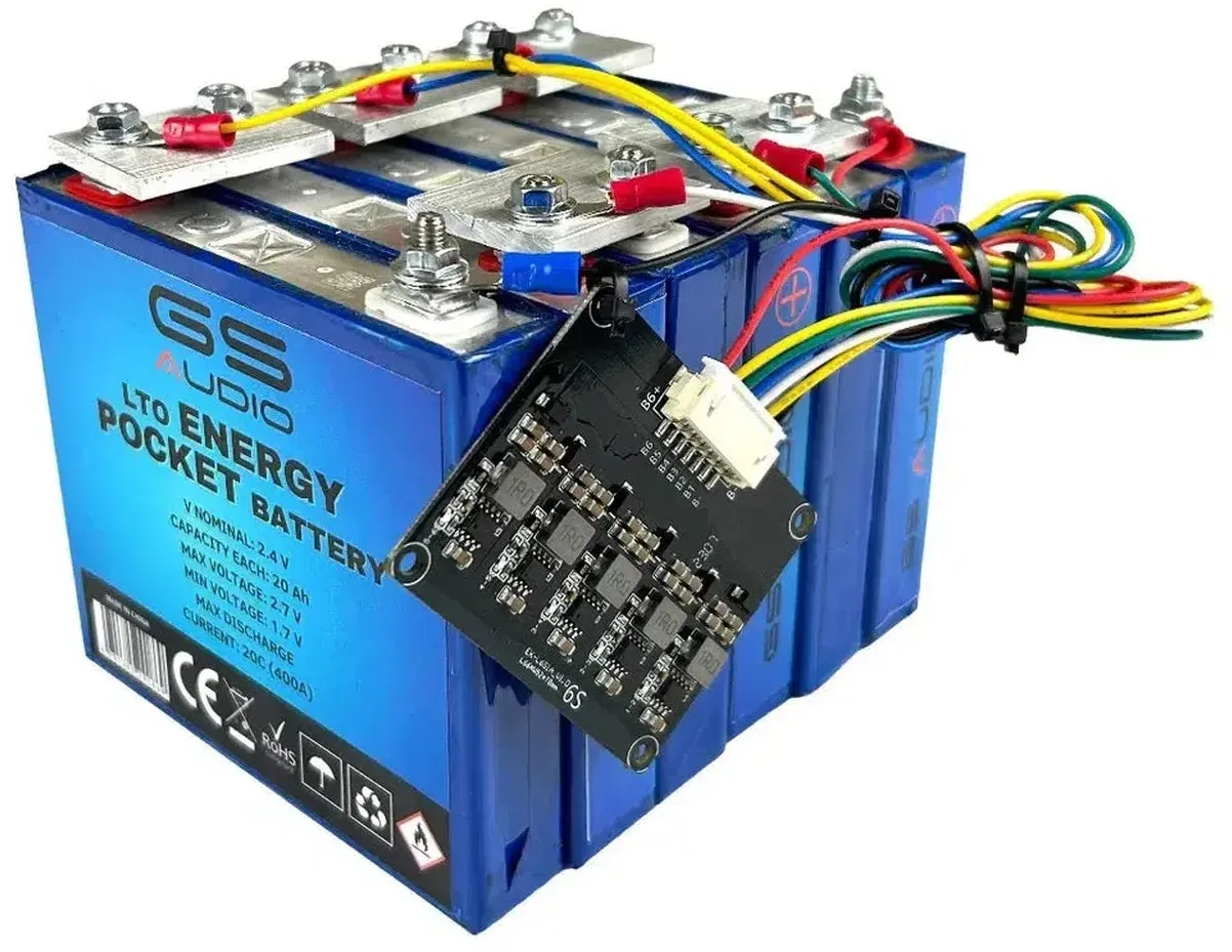 GS Audio 6 celle LTO pacco batteria 20Ah Litio-LTO