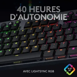 Logitech G915 GL Clicky FR