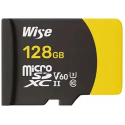 Wise micro SDXC UHS-II V60 128GB 100MB/s