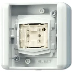 JUNG 8471.02 LED W, Drucktasten-Schalter, Kabelgebunden, Weiß