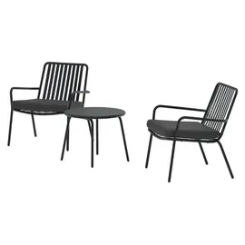 VCM Mykonos Loungeset schwarz