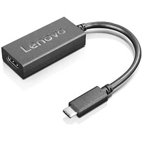 Lenovo 4X90R61022 USB-C HDMI Typ A (Standard) Schwarz