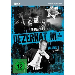 Dezernat M, Vol. 2 (M Squad) / 12 weitere Folgen der legendären Kriminalserie mit Lee Marvin (Pidax Serien-Klassiker)[2 DVDs] | Zustand: Neu & original versiegelt