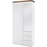 Novel Romina Garderobenschrank 91x198x38 weiß