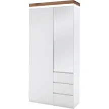 Novel Romina Garderobenschrank 91x198x38 weiß