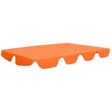 vidaXL Ersatzdach für Hollywoodschaukel Orange 150/130x105/70 cm