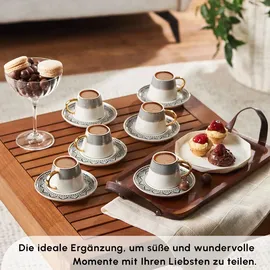 KARACA Espressotasse 0,1 l Weiß 6 St.