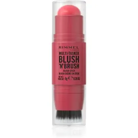 Rimmel London Rimmel Multi-Tasker Blush'N'brush Blush Stick für Unterwegs mit einem Pinsel Farbton 150 Cherry On Point 8 g