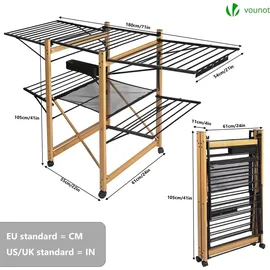 VOUNOT 30 m schwarz