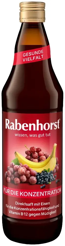 RABENHORST für die Konzentration Saft 700 ml