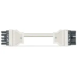 Wago 771-8985/016-104 konfektionierte Verbindungsleitung, Eca, Buchse Stecker, dunkelgrau 7718985016104