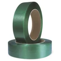 TransPak Umreifungsband Band-B19xStärke0,8mm L.1200m pes-/pet grün geprägt Kern 406mm