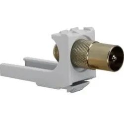 Hager VZ317FS KOAX Modul (E-Dat), universal, IEC-Stecker