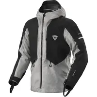 RevIt! Revit Tectonic H2O, Textiljacke wasserdicht - Hellgrau/Schwarz -