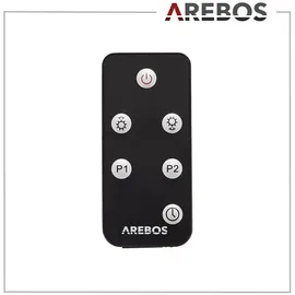Arebos Infrarot Heizstrahler 2000W mit Fernbedienung Premium