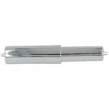 tecuro Ersatzrolle für WC-Papierhalter mit 115 mm Rollenbreite KS-verchromt – mit Federelement