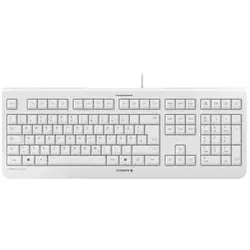 Cherry KC 1000 Keyboard US Layout mit Euro Symbol USB weiß-grau
