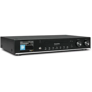 TechniSat DIGITRADIO 143 CD (V3) | HiFi-Tuner, DAB+, Internetradio, CD - Schwarz