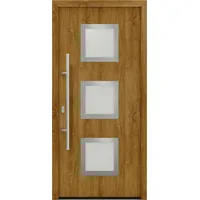 EcoStar Haustür ISOPRO IP 810S golden oak 110 x 210 cm