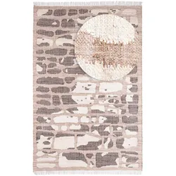 Sisalteppich MORGENLAND "Sisalteppich - Alistair - grau", braun, B:150cm H:6mm L:200cm, Jute, Teppiche, SisalOptik