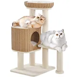 Yaheetech Kratzbaum 91 cm beige