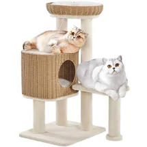 Yaheetech Kratzbaum 91 cm beige