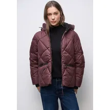 STREET ONE Kurze Steppjacke light mahagony Red 46 - 46