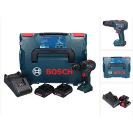 Bosch GSB 18V-55 Professional inkl. 2 x 4 Ah + L-Boxx 06019H5304