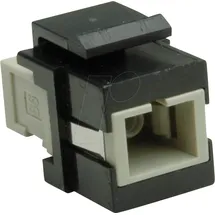 Roline 21.17.0053 LWL-Adapter Schwarz