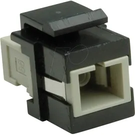 Roline 21.17.0053 LWL-Adapter Schwarz