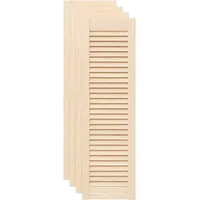 vidaXL Schranktüren Lamellen-Design 4 Stk. 99 x 29,5 cm