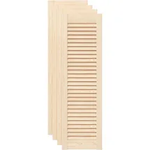 vidaXL Schranktüren Lamellen-Design 4 Stk. 99 x 29,5 cm