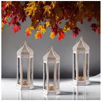 Marrakesch Orient & Mediterran Interior 3er Set Orientalische Laterne