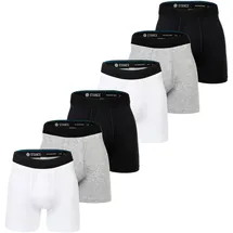 Stance Boxershorts 6er Pack Schwarz/Weiß/Grau XXL