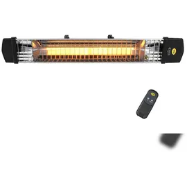 Mo-El Iris RC Infrarotstrahler 1,8 kW grau/silber