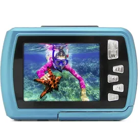 Easypix Aquapix W2024 Splash blau  Kinder-Kamera
