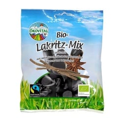 Ökovital Bio Lakritzmix  gegosene Starklakritz-Stücke