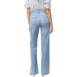 MAC Wide Leg Jeans in Bleached mit Bügelfalte-D42 / L32