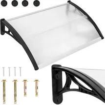 OEM Türvordach 100 x 60 cm transparent