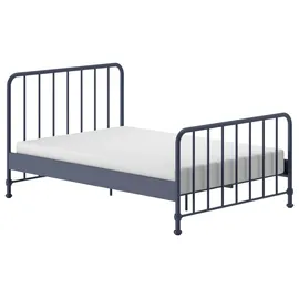 Vipack BRONXX Jugendbett 140 x 200 cm Blau
