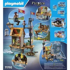 Playmobil Pirates Piratenhafen mit Seeräuber-Gefängnis 71792