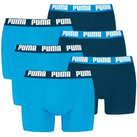 Puma Everyday Basic Boxers 6P Hellblau XL 6er Pack