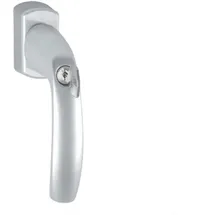 HOPPE Fenstergriff NY 0810S/US10 100Nm Alu.32-42mm F1/naturf.Secustik®/VarioFit®