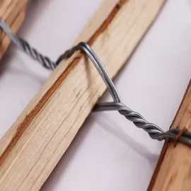 Aquagart 25m Staketenzaun 120cm hoch Lattenabstand 4-6cm Gartenzaun aus Haselnuss Holzzaun