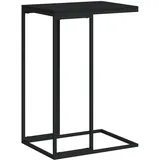 vidaXL Beistelltisch Sofatisch Kaffeetisch Couchtisch Betttisch Laptoptisch Wohnzimmertisch Telefontisch Schwarz 40x30x59cm Holzwerkstoff