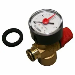Buderus Ersatzteil Sicherheitsventil mit Manometer
