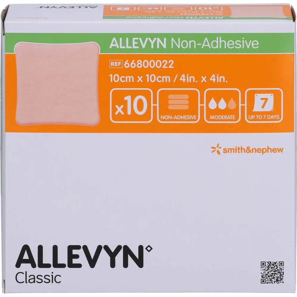 ALLEVYN non Adhesive 10x10 cm Wundverband 10 St