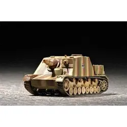 TRUMPETER 757212 1:72 Deutscher Sturmpanzer Brummbär, Späte Ausführung