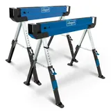 SCHEPPACH Sägebock MWB600 Sägehilfe Säge Gestell Holzschneidebock 2 Stück Set