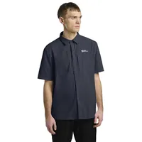 Jack Wolfskin Vandra Kurzarmhemd - Midnight Sky - 2XL